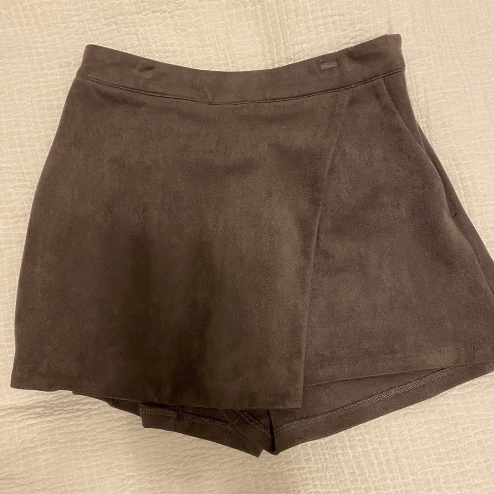 Grey Envelope Skirt